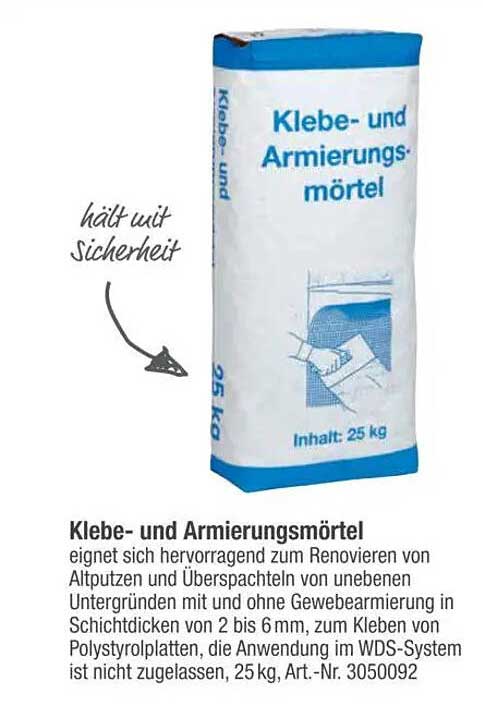 Klebe- und Armierungs-mörtel