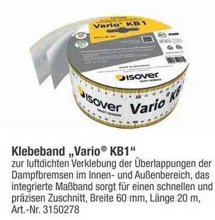 Klebeband „Vario® KB1“