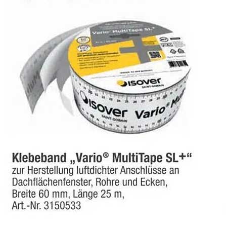 Klebeband „Vario® MultiTape SL+“
