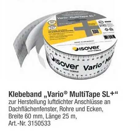 Klebeband „Vario® MultiTape SL+“