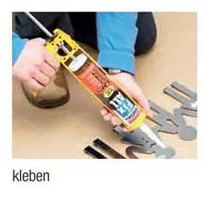 kleben