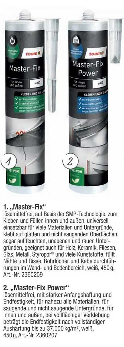 Master-Fix  
Master-Fix Power