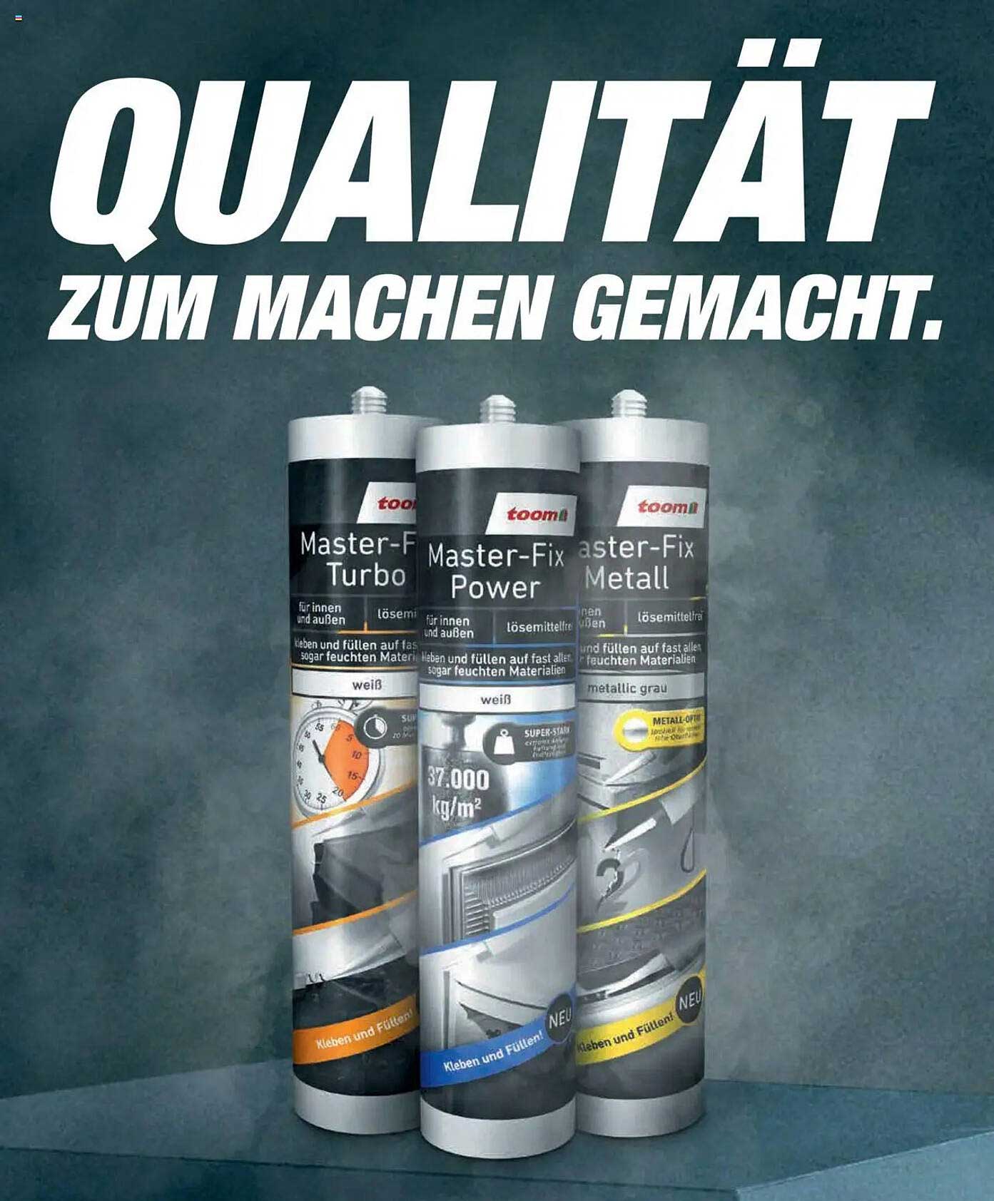 Master-Fix Turbo  
Master-Fix Power  
Master-Fix Metall  