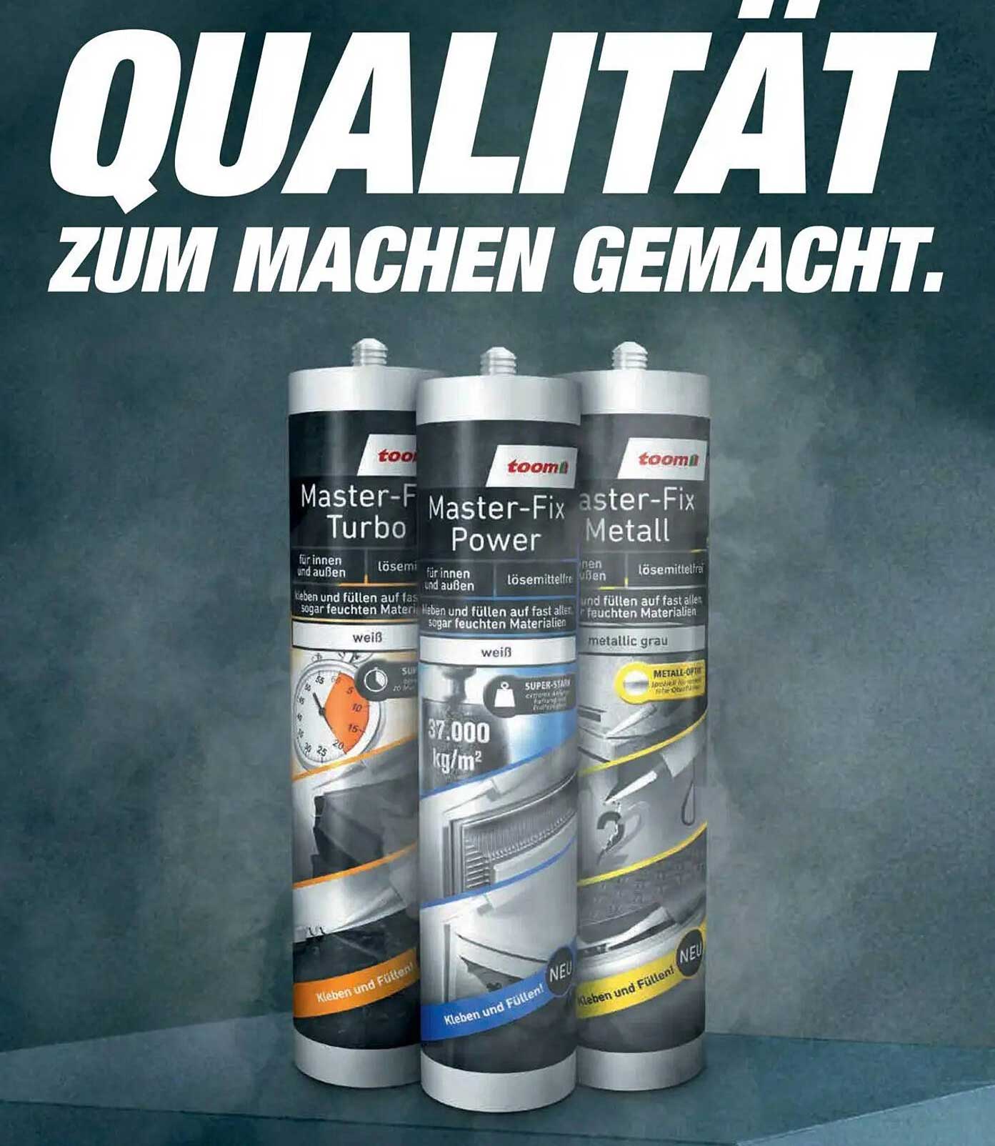 Master-Fix Turbo  
Master-Fix Power  
Master-Fix Metall