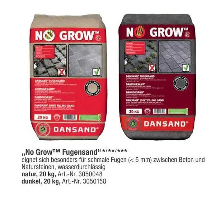 „No Grow™ Fugensand“