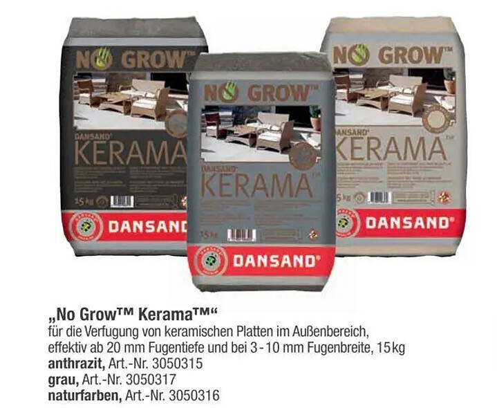 „No Grow™ Kerama™“