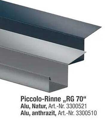 Piccolo-Rinne „RG 70“