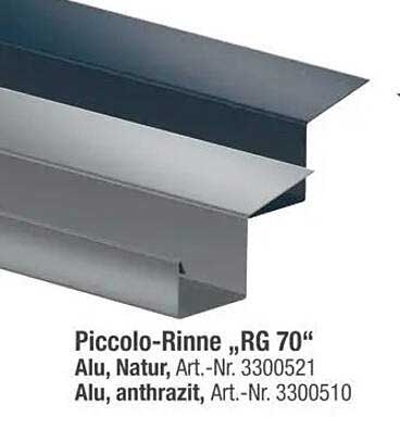 Piccolo-Rinne „RG 70“