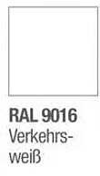 RAL 9016 Verkehrsweiß