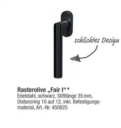 Rasterolive „Fair I“