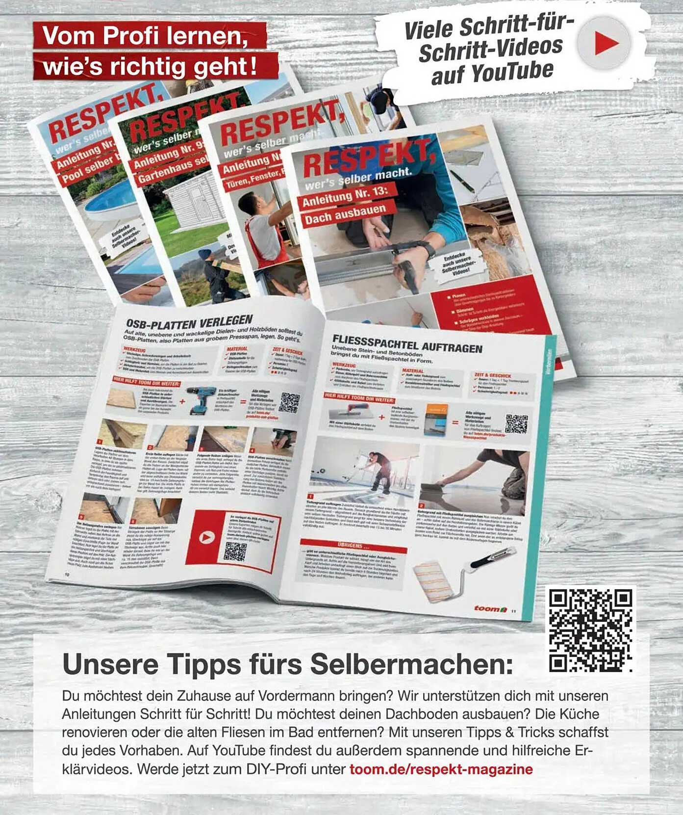 RESPEKT, wer's selber macht.