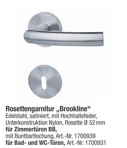 Rosettengarnitur „Brookline“