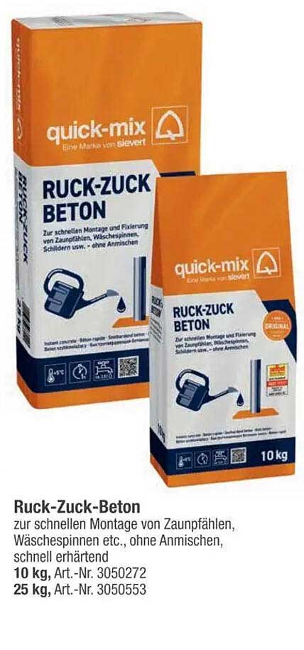 Ruck-Zuck-Beton