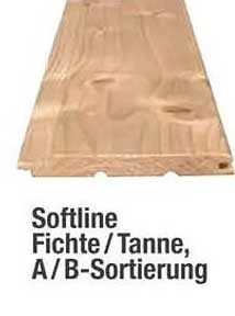 Softline Fichte / Tanne, A / B-Sortierung