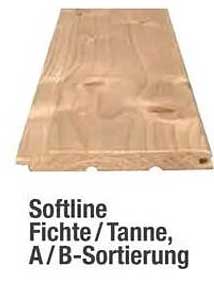 Softline Fichte/Tanne, A/B-Sortierung
