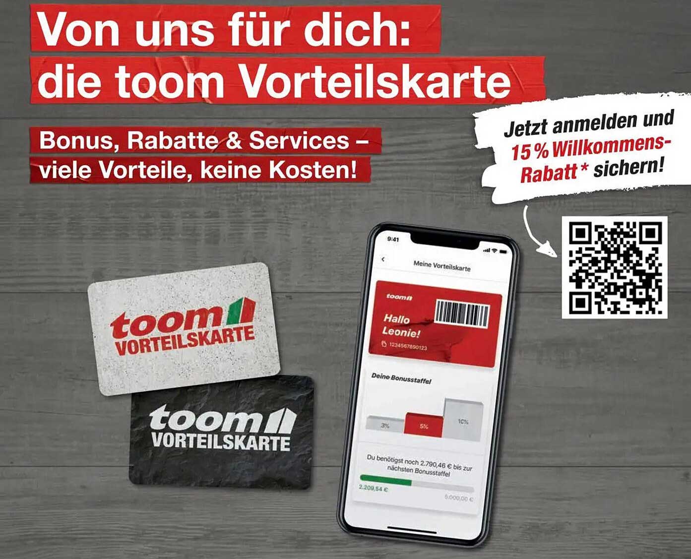 toom Vorteilskarte