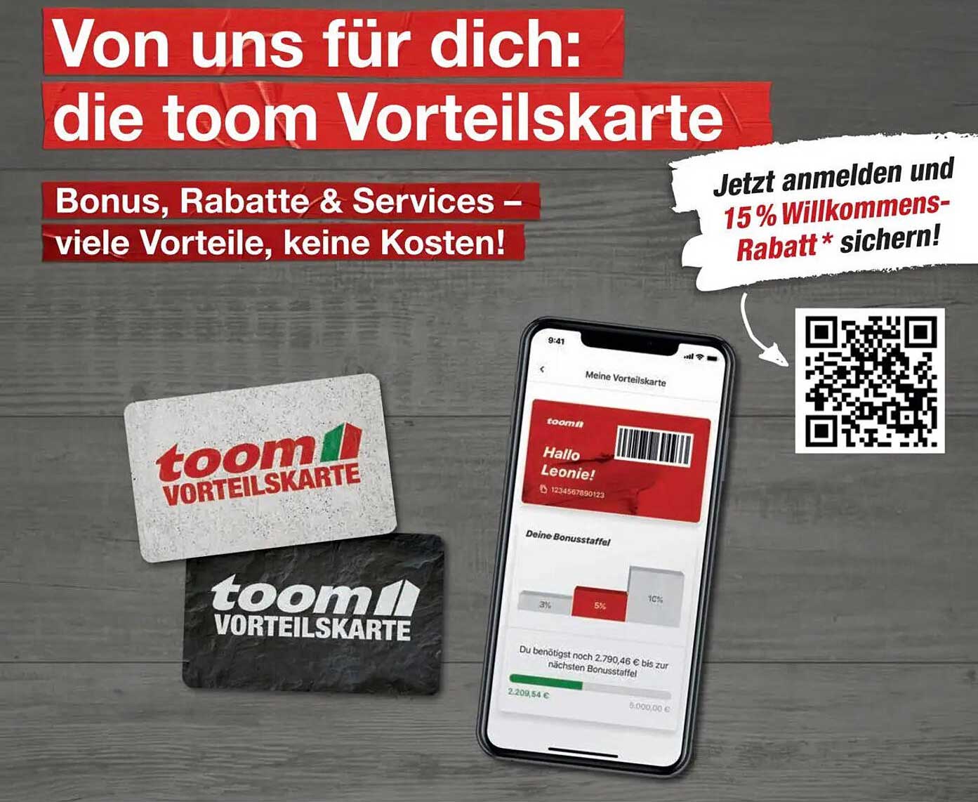 toom Vorteilskarte
