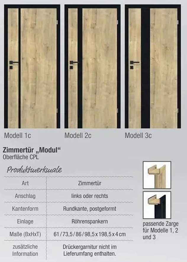 Zimmertür „Modul“