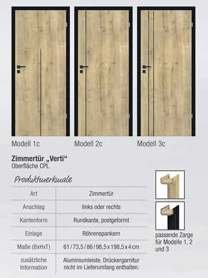 Zimmertür „Verti“