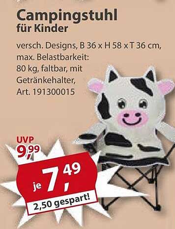 Campingstuhl für Kinder