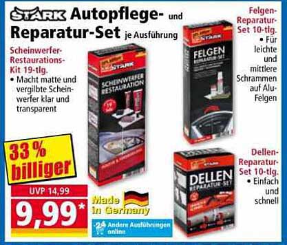 STARK Autopflege- und Reparatur-Set je Ausführung