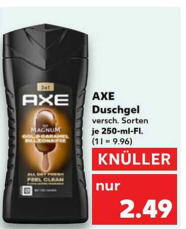 AXE Duschgel 250 ml, verschiedene Sorten