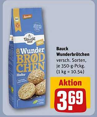 Bauck Wunderbrötchen - 350 g Packung (Aktion)