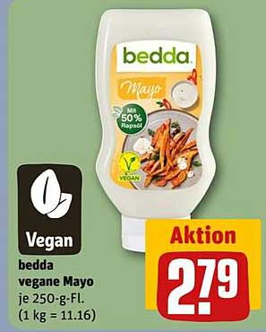 bedda vegane Mayo je 250-g-Fl.
