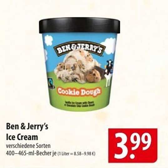 Ben & Jerry's Ice Cream Cookie Dough
