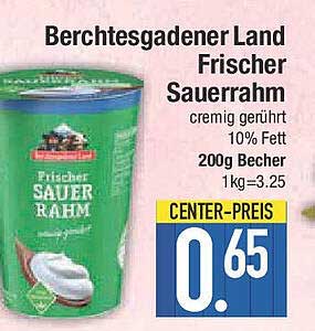 Berchtesgadener Land Frischer Sauerrahm 200g