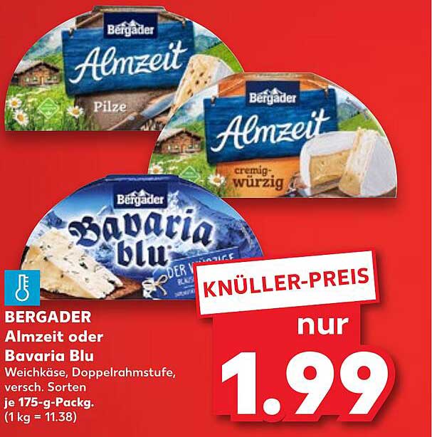 BERGADER Almzeit oder Bavaria Blu