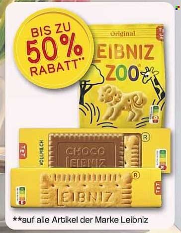Bis zu 50% Rabatt auf alle Artikel der Marke Leibniz