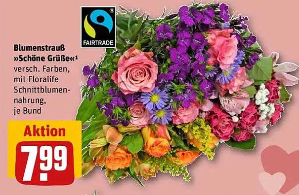 Blumenstrauß »Schöne Grüße« - Aktion