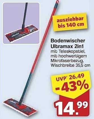 Bodenwischer Ultramax 2in1