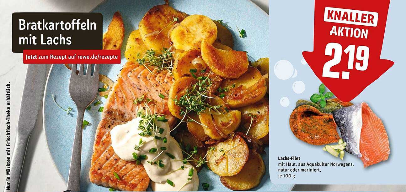 Bratkartoffeln mit Lachs