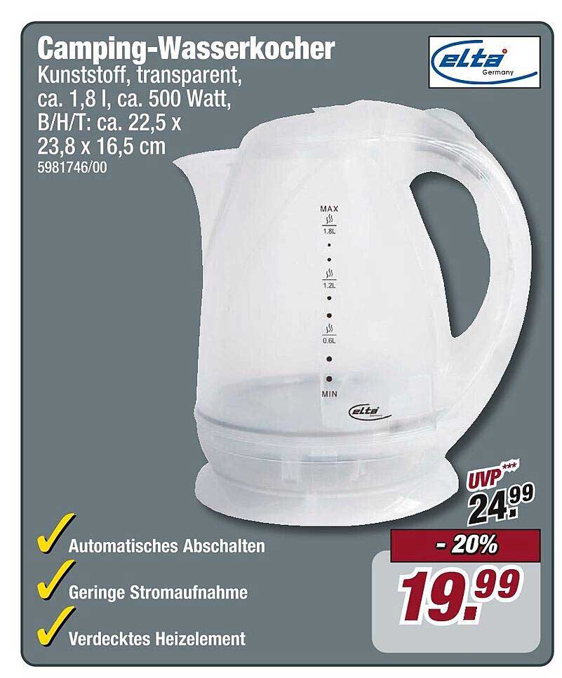 Camping-Wasserkocher