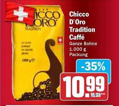 Chicco D'Oro Tradition Caffè Ganze Bohne 1.000 g