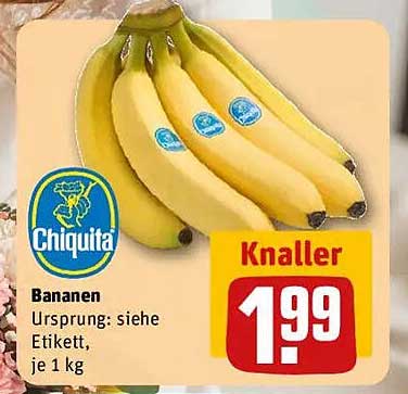 Chiquita Bananen, 1 kg