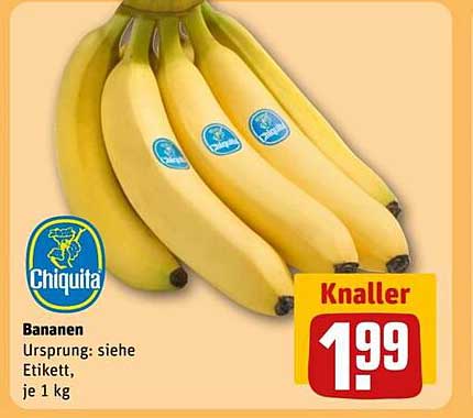 Chiquita Bananen - Preisaktion!
