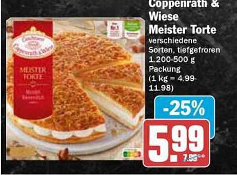 Coppenrath & Wiese Meister Torte - Verschiedene Sorten, tiefgefroren