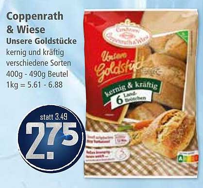 Coppenrath & Wiese Unsere Goldstücke 400g-490g Beutel