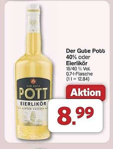 Der Gute Pott Eierlikör 40% oder Eierlikör 0,7 l