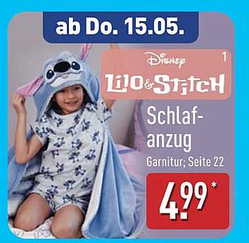 Disney Lilo & Stitch Schlafanzug