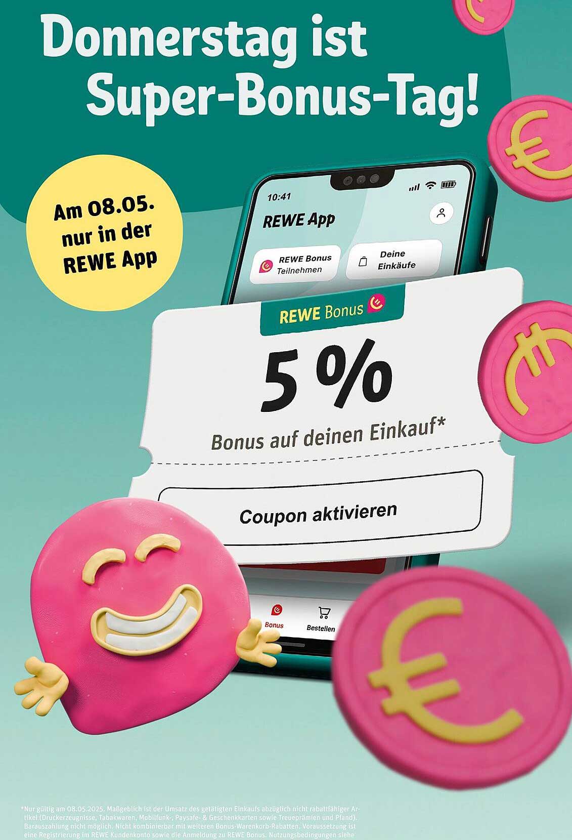 Donnerstag ist Super-Bonus-Tag!