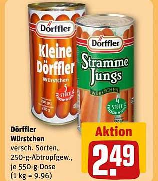 Dörffler Würstchen - Kleine Dörffler und Stramme Jungs