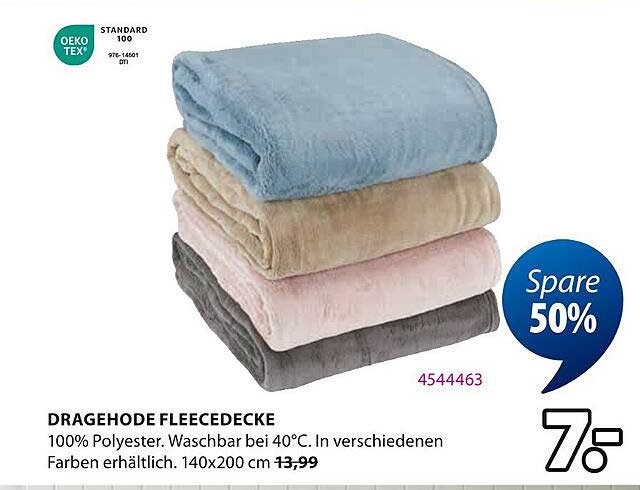 DRAGEHODE FLEECEDECKE