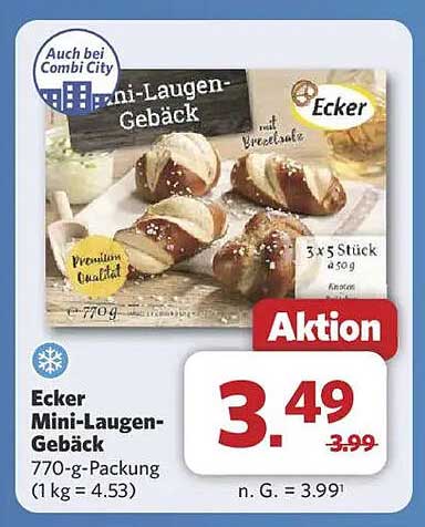 Ecker Mini-Laugen-Gebäck 770-g-Packung