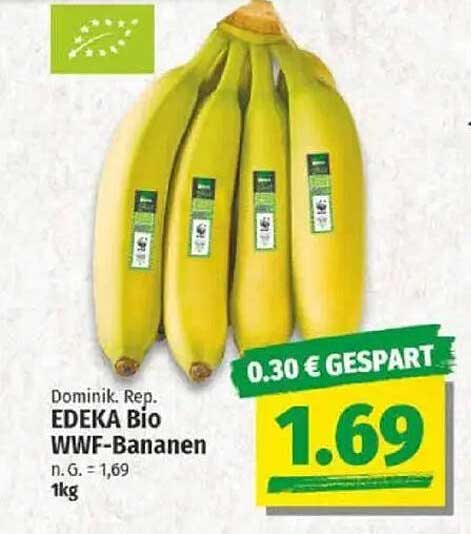 EDEKA Bio WWF-Bananen 1 kg