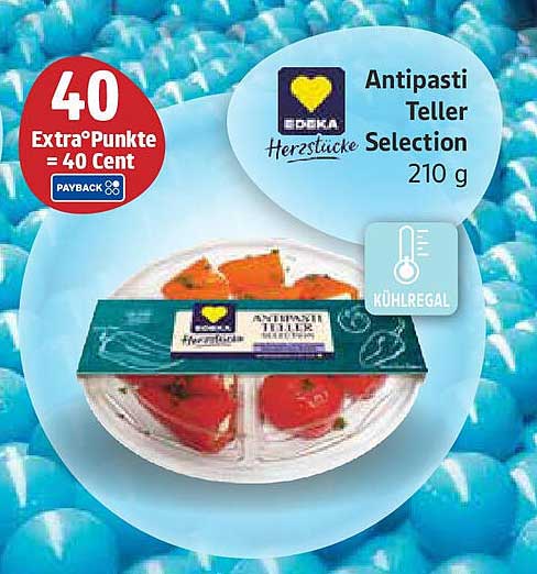 EDEKA Herzstücke Antipasti Teller Selection 210 g