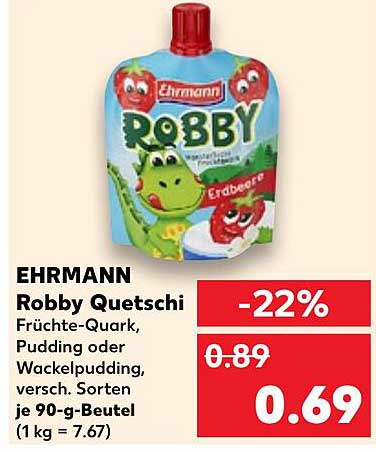 EHRMANN Robby Quetschi - Früchtetraum für Klein und Groß